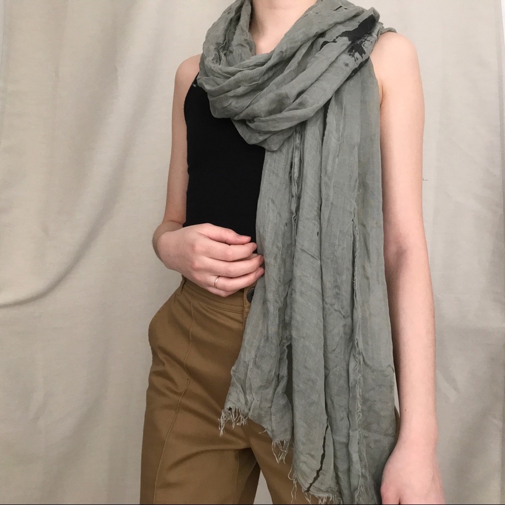 Sage light weight scarf